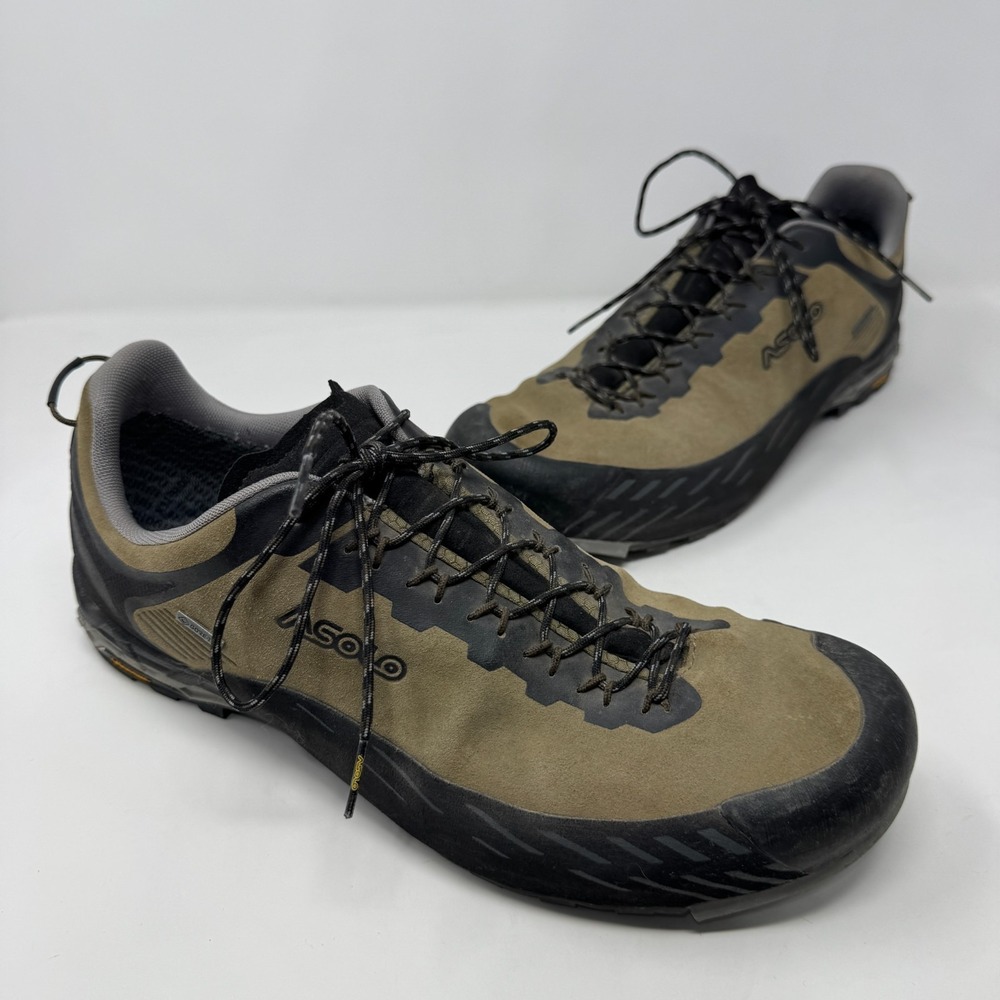 Asolo  Eldo Mid LTH HV Truffle Hiking Boots Shoes Trail Outdoors Men's Size 13